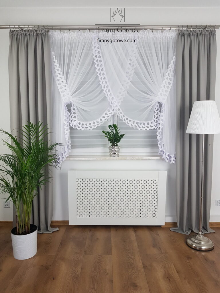 Firanka gotowa z gipiurą 400/160cm