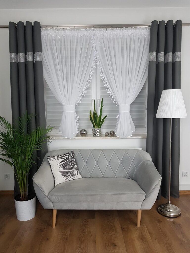 Firanka z gipiurą 500/150cm