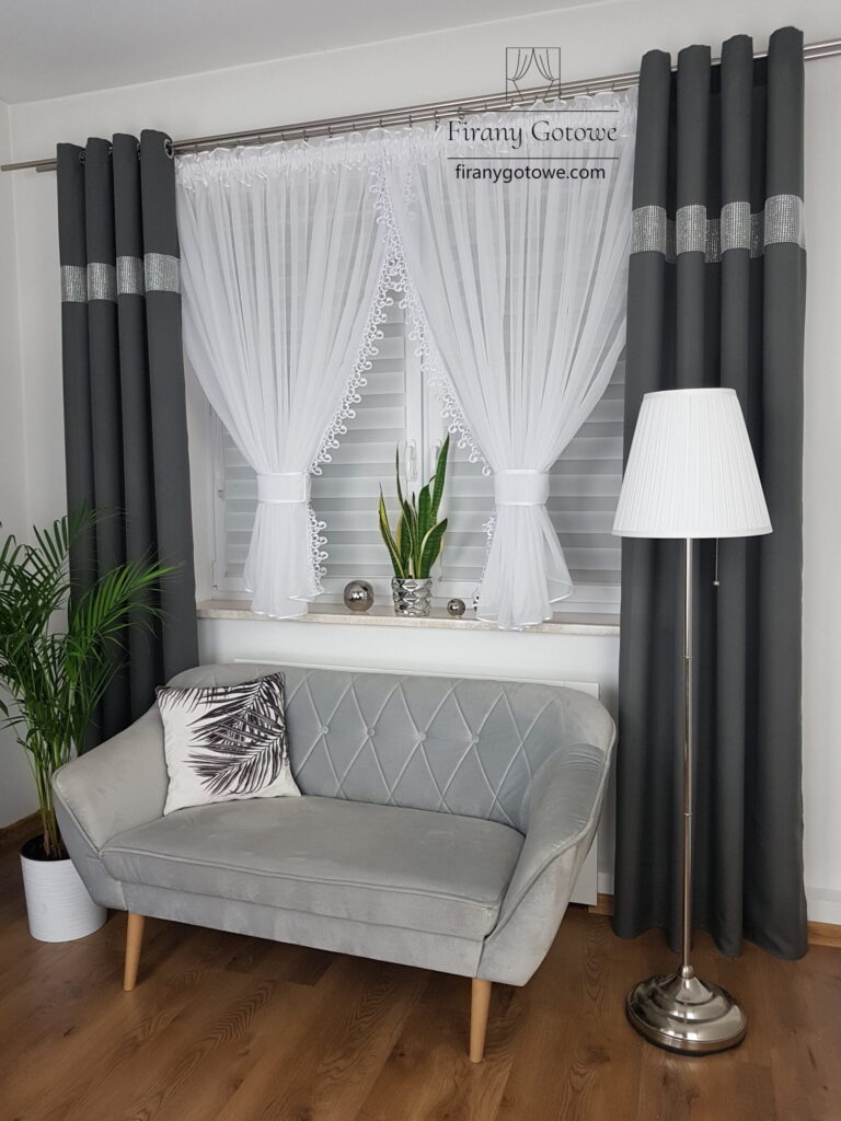 Firanka z gipiurą 500/150cm