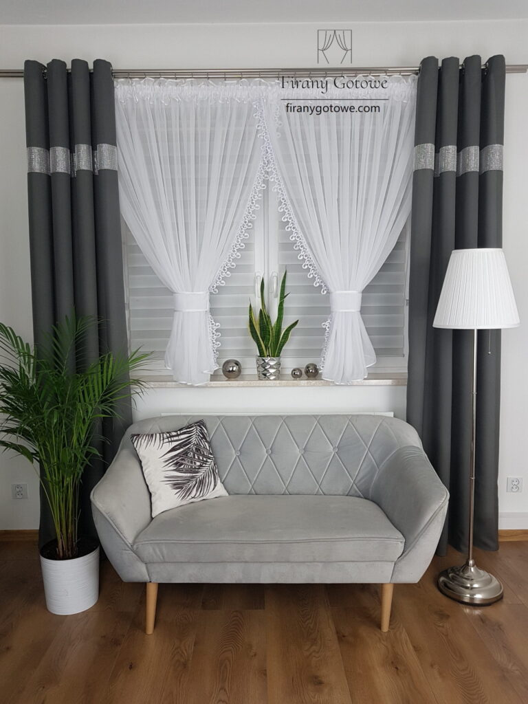 Firanka z gipiurą 500/150cm