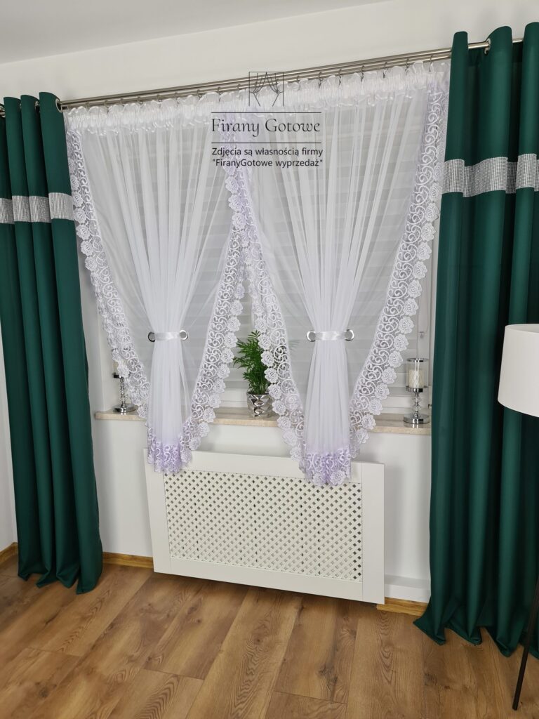 Firanka z gipiurą 400/180cm