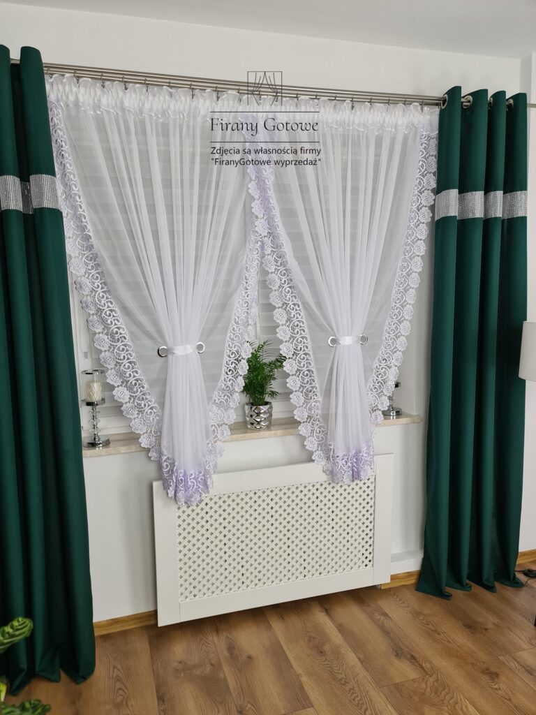 Firanka z gipiurą 400/180cm