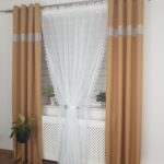 Długa firana z gipiurą 200/250cm