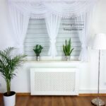 Firana do salonu sable 600 x 155 z gipiurą w serca