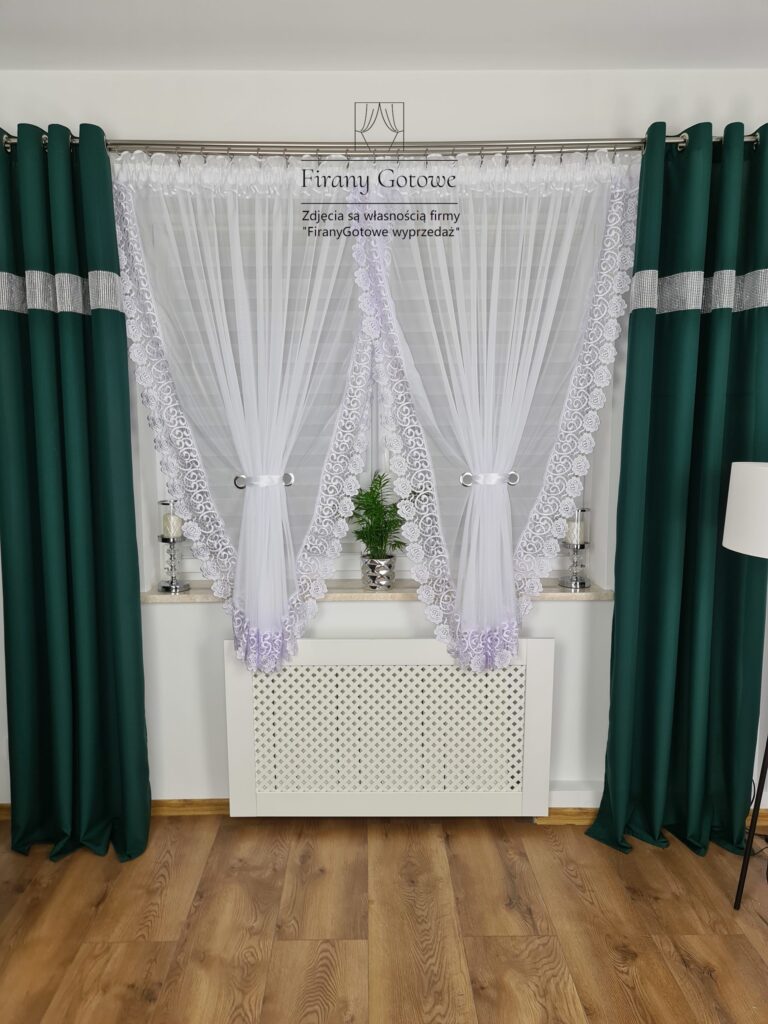 Firanka z gipiurą 400/180cm