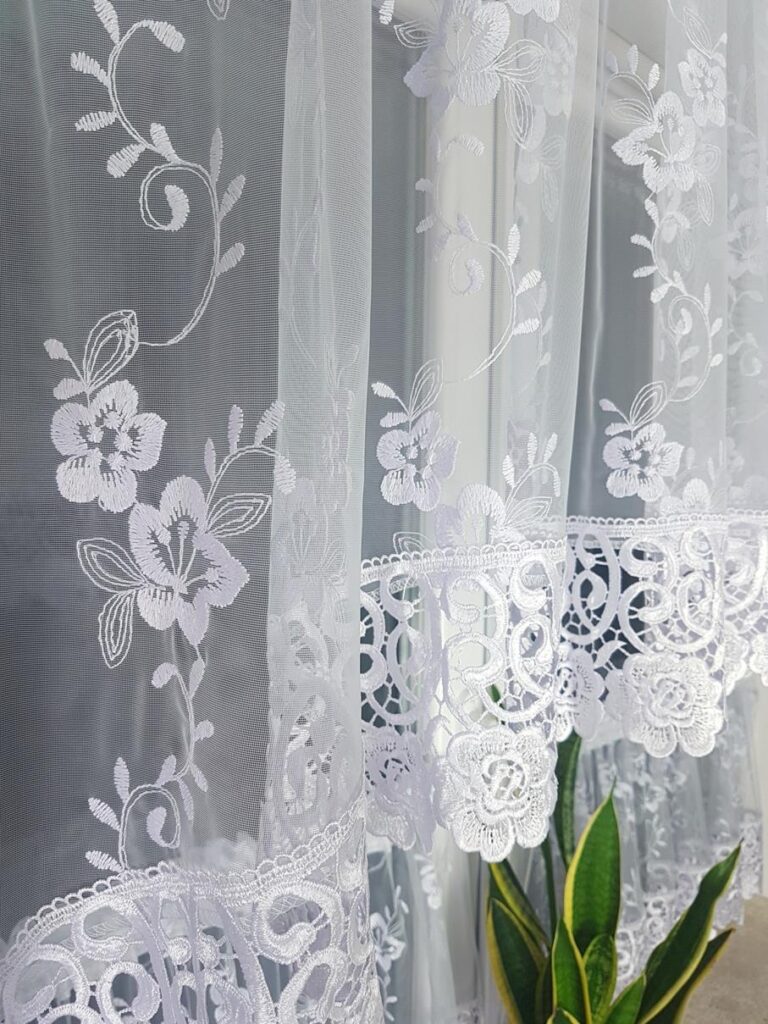 Firanka do kuchni, gipiura, markizeta, zazdrostki