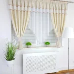 Firana do salonu, kuchni gotowa- kremowa