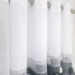 Zasłona gotowa laserowo wycinana na przelotkach