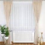 Firana gotowa z nowocczesną gipiurą 30cm