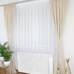 Firana gotowa z nowocczesną gipiurą 30cm