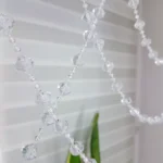 Stylowy Panel Dekoracyjny z Białego Filcu
