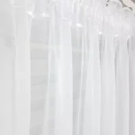 Prosta firana zdobiona 15cm gipiurą szer 300cm