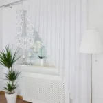 Elegancki zestaw firany oraz panelu ażurowego