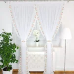 Elegancka Firana z Woalu z Gipiurą – Klasyczna, Stylowa, i Funkcjonalna!