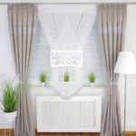 Panel okienny z haftem 180cm