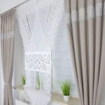 Panel okienny z haftem 180cm