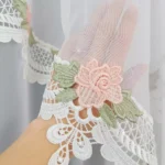 Elegancka Dwuwarstwowa Firana z Gipiurą