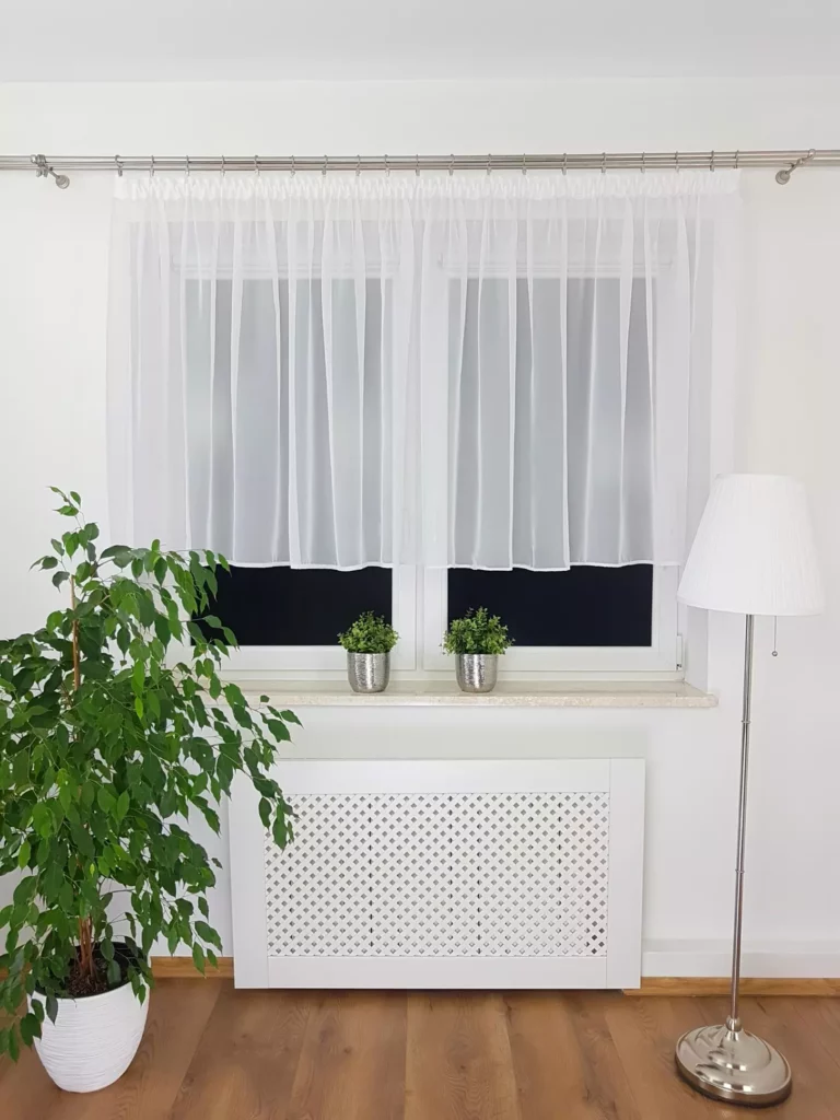 Firana gotowa z woalu 400x110cm