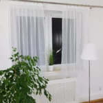 Firana gotowa z woalu 145x160cm