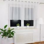 Firana gotowa z woalu na przelotkach 400x110cm