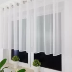 Firana gotowa z woalu na przelotkach 400x110cm