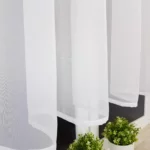 Firana gotowa z woalu na przelotkach 400x110cm
