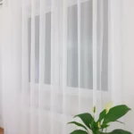 Firana gotowa z woalu na przelotkach 400x250cm