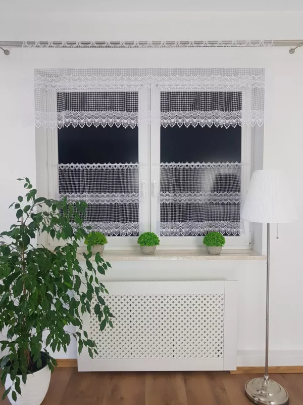 firana do kuchni, zazdrostki