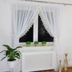 Elegancka Firana z Woalu z Gipiurą –Stylowa, i Funkcjonalna!