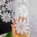 Firana gotowa z markizety w prążki 400x160cm
