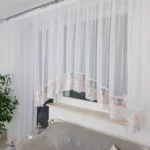 Firana balkonowa, komplet balkonowy