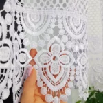 Firana gotowa z siateczki 300x120cm
